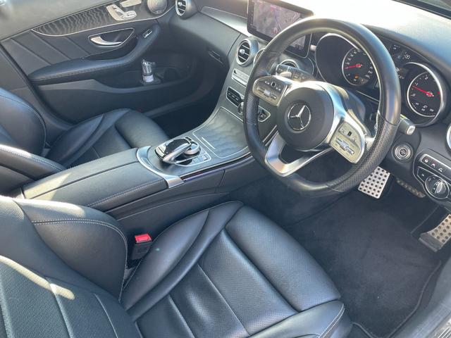 Ｃクラスステーションワゴン Ｃ２２０ｄ　ステーションワゴン　アバンギャルド　弊社下取り／ＡＭＧライン／メモリー付きパワーシート／本革シート／電動トランク／エアサス／純正ドラレコ前後／シートヒーター／レーダーセーフティー／ＬＥＤヘッドライト／認定中古車２年保証／記録簿／禁煙車両（3枚目）