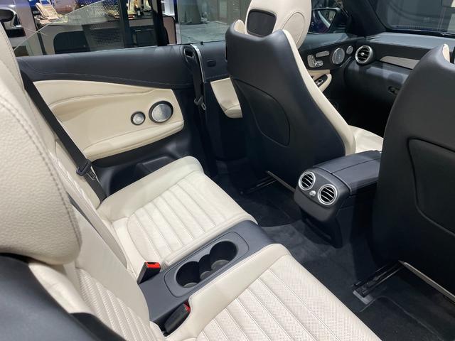 Ｃクラス Ｃ４３　４マチック　カブリオレ　弊社下取り／本革シート／オートハイビーム／ＬＥＤ／キーレス／本革シート／シートヒーター／ワイヤレスチャージング／純正ドラレコ前／電動シート（メモリ付）／整備記録簿付き／禁煙車／ワンオーナー／ＨＵＤ（39枚目）