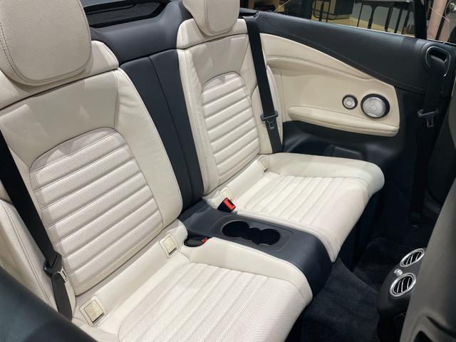 Ｃクラス Ｃ４３　４マチック　カブリオレ　弊社下取り／本革シート／オートハイビーム／ＬＥＤ／キーレス／本革シート／シートヒーター／ワイヤレスチャージング／純正ドラレコ前／電動シート（メモリ付）／整備記録簿付き／禁煙車／ワンオーナー／ＨＵＤ（40枚目）