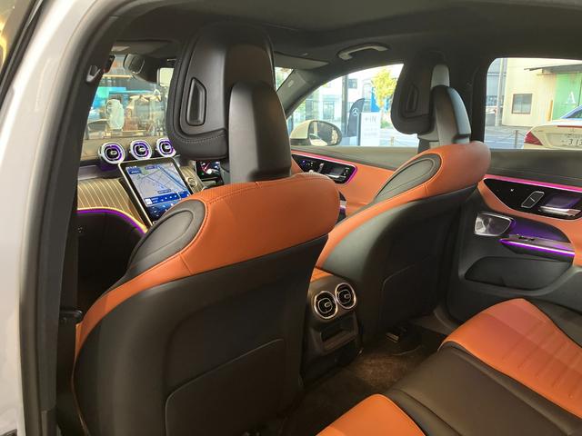 GLC GLC220d 4MクペドライバズP+AMGラインP 弊社デモカー/リアアクスルステアリング/ブラウン本革シート/ヘッドアップディスプレイ/360°カメラ/ブルメスタースピーカー/アンビエントライト/メモリー付き電動パワーシート/シートベンチレーター(30枚目)
