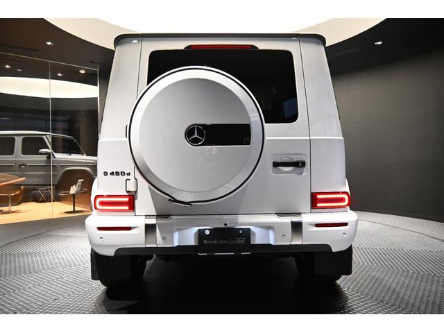 Ｇクラス Ｇ４５０ｄ　ＡＭＧラインパッケージ　ＭＡＮＵＦＡＫＴＵＲロゴパッケージ　ＭＡＮＩＦＡＫＴＵＲプログラム・プラス　ブラウンレザーシート　純正ドライブレコーダー前後付き（6枚目）