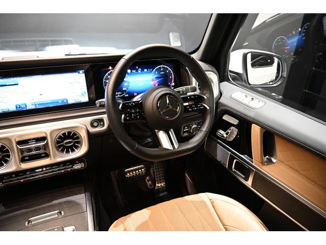 Ｇクラス Ｇ４５０ｄ　ＡＭＧラインパッケージ　ＭＡＮＵＦＡＫＴＵＲロゴパッケージ　ＭＡＮＩＦＡＫＴＵＲプログラム・プラス　ブラウンレザーシート　純正ドライブレコーダー前後付き（49枚目）