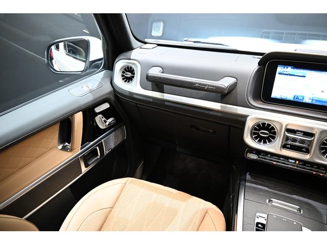 Ｇクラス Ｇ４５０ｄ　ＡＭＧラインパッケージ　ＭＡＮＵＦＡＫＴＵＲロゴパッケージ　ＭＡＮＩＦＡＫＴＵＲプログラム・プラス　ブラウンレザーシート　純正ドライブレコーダー前後付き（50枚目）