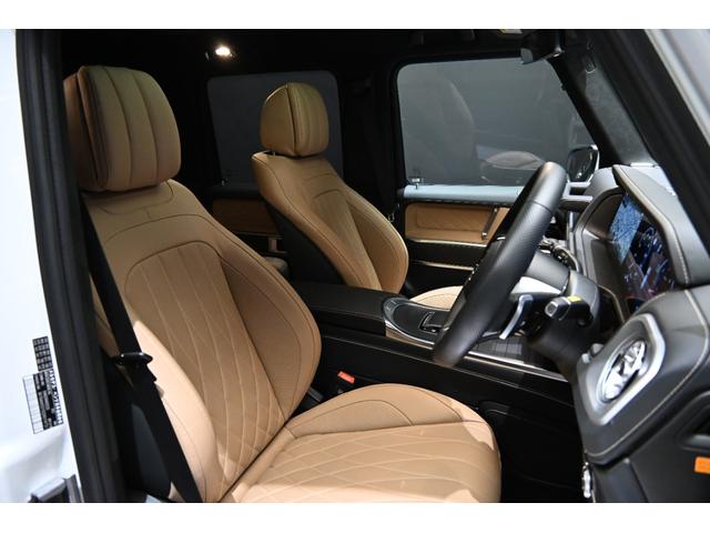 Ｇクラス Ｇ４５０ｄ　ＡＭＧラインパッケージ　ＭＡＮＵＦＡＫＴＵＲロゴパッケージ　ＭＡＮＩＦＡＫＴＵＲプログラム・プラス　ブラウンレザーシート　純正ドライブレコーダー前後付き（52枚目）
