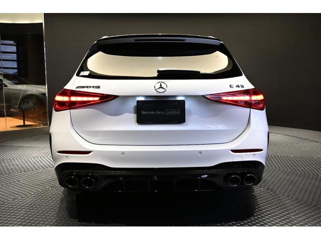 Ｃクラスステーションワゴン Ｃ４３　４マチック　パノラミックスライディングルーフ　メーカーデモカー　純正ドライブレコーダー付き　ＭＰ２０２５０２（6枚目）