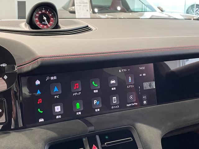 タイカン タイカンGTS 認中/左ハンドル/後期モデル/パノラマルーフ/21インチスパイダーAW/リアアクスルステアリング/GTSインテリアPKG/HDマトリクスヘッドライト/アクティブレーンキープ/PSCBハイグロス塗装(27枚目)