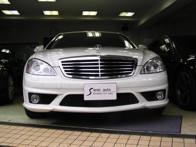 S63 AMGロング サンルーフ 黒革 純正ナビ 禁煙車(2枚目)