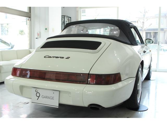 911カレラ2 カブリオレ 5速MT ディーラー車(14枚目)