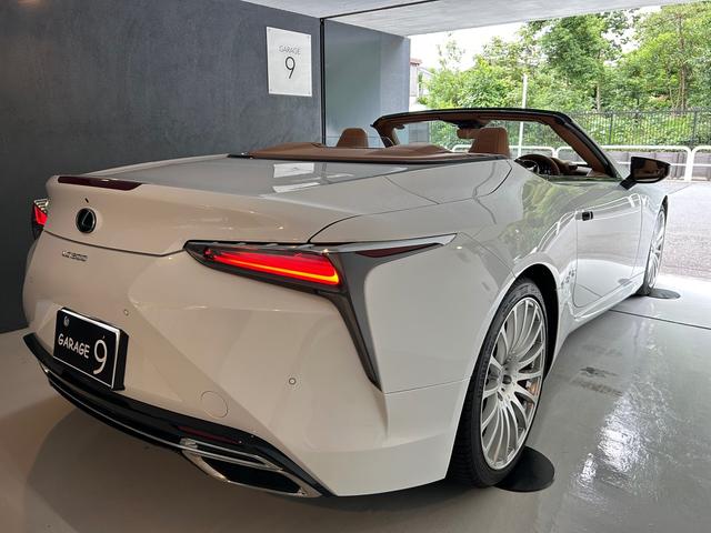 ＬＣ ＬＣ５００　ブラウン本革シート　全周囲カメラ　ドライブレコーダー　ナビ　フルセグ　シートヒーター　シートエアコン　電動シート（3枚目）