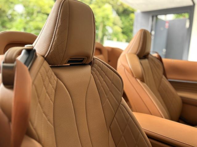 ＬＣ ＬＣ５００　ブラウン本革シート　全周囲カメラ　ドライブレコーダー　ナビ　フルセグ　シートヒーター　シートエアコン　電動シート（7枚目）