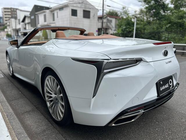 ＬＣ ＬＣ５００　ブラウン本革シート　全周囲カメラ　ドライブレコーダー　ナビ　フルセグ　シートヒーター　シートエアコン　電動シート（18枚目）