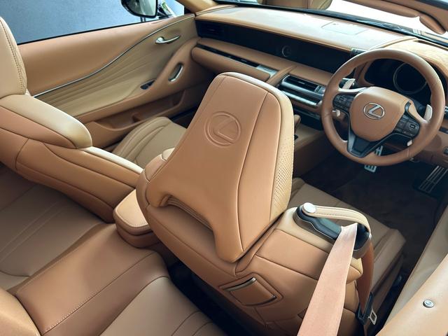 ＬＣ ＬＣ５００　ブラウン本革シート　全周囲カメラ　ドライブレコーダー　ナビ　フルセグ　シートヒーター　シートエアコン　電動シート（41枚目）