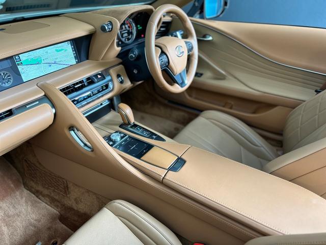 ＬＣ ＬＣ５００　ブラウン本革シート　全周囲カメラ　ドライブレコーダー　ナビ　フルセグ　シートヒーター　シートエアコン　電動シート（59枚目）