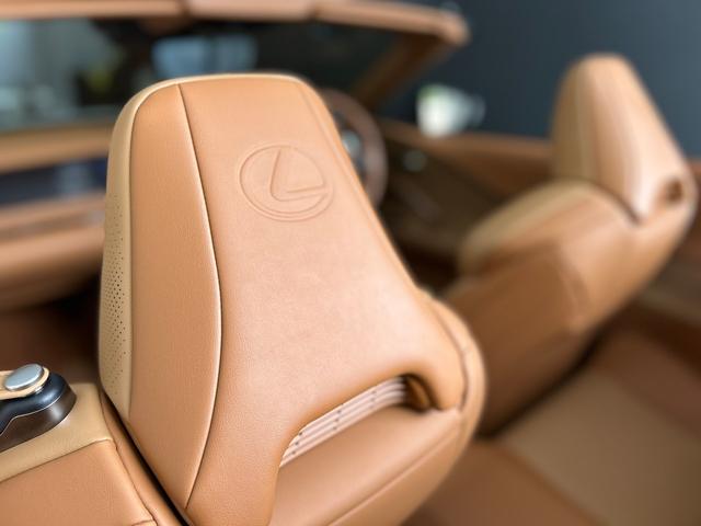 ＬＣ ＬＣ５００　ブラウン本革シート　全周囲カメラ　ドライブレコーダー　ナビ　フルセグ　シートヒーター　シートエアコン　電動シート（74枚目）