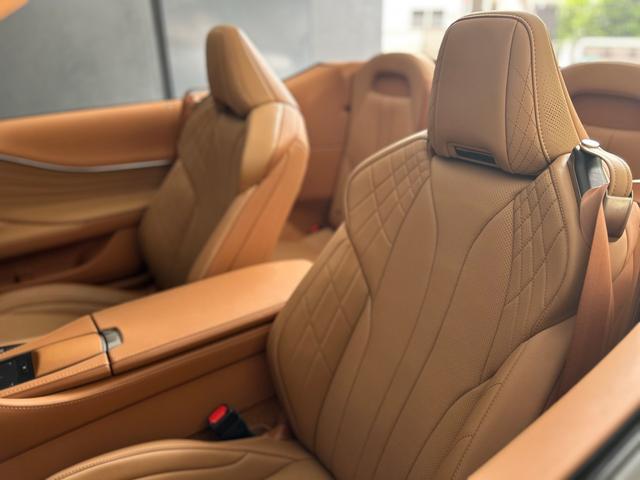 ＬＣ ＬＣ５００　ブラウン本革シート　全周囲カメラ　ドライブレコーダー　ナビ　フルセグ　シートヒーター　シートエアコン　電動シート（75枚目）