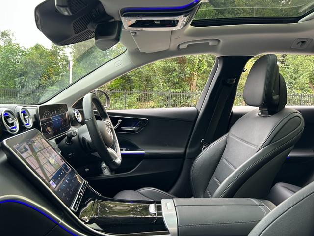 Ｃクラスオールテレイン Ｃ２２０ｄ　４マチック　オールテレイン　（ＩＳＧ搭載モデル）　ディーゼルターボ　４ＷＤ　ＭＰ２０２３０１　パノラミックスライディングルーフ　レザーエクスクルーシブ　純正ナビ　ＴＶ　３６０度カメラ　パワーテールゲート　ＢＳＭ　レーンキープ（22枚目）