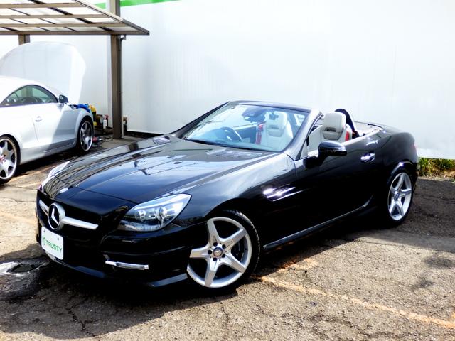 ＳＬＫ２００ブルーエフィシェンシー　ホワイトレザー　ＡＭＧスポーツＰＫＧ　ＡＭＧ１８ＡＷ　ＡＭＧフルエアロ　ＨＤＤナビ　フルセグＴＶ　ＤＶＤ　ＭＳＶ　ＰＴＳ　ＥＴＣ　キセノンヘッドライト　シートヒーター　クルコン　パドルシフト　記録簿(22枚目)