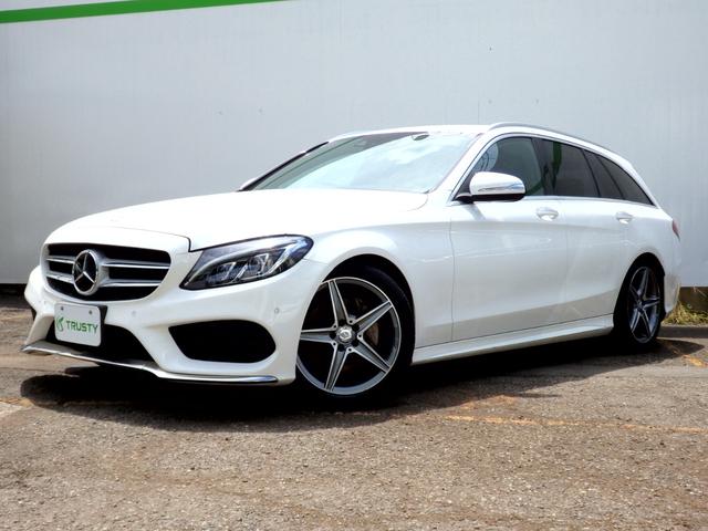 Ｃクラスステーションワゴン Ｃ２００　ステーションワゴン　スポーツ本革仕様　１オーナー車　ＡＭＧ１８インチＡＷ　ＡＭＧフルエアロ　ブラックレザーインテリア　Ｂカメラ　ヘッドアップディスプレイ　ＬＥＤヘッドライト　レーダーセーフティＰＫＧ　パワーバックドア　ドラレコ（13枚目）