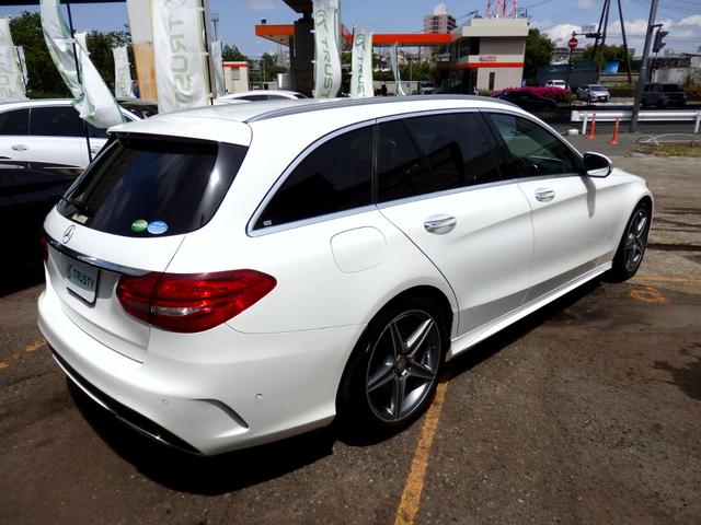 Ｃクラスステーションワゴン Ｃ２００　ステーションワゴン　スポーツ本革仕様　１オーナー車　ＡＭＧ１８インチＡＷ　ＡＭＧフルエアロ　ブラックレザーインテリア　Ｂカメラ　ヘッドアップディスプレイ　ＬＥＤヘッドライト　レーダーセーフティＰＫＧ　パワーバックドア　ドラレコ（21枚目）