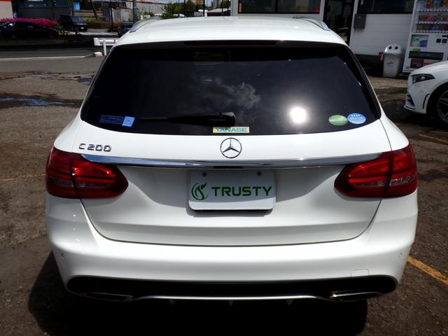 Ｃクラスステーションワゴン Ｃ２００　ステーションワゴン　スポーツ本革仕様　１オーナー車　ＡＭＧ１８インチＡＷ　ＡＭＧフルエアロ　ブラックレザーインテリア　Ｂカメラ　ヘッドアップディスプレイ　ＬＥＤヘッドライト　レーダーセーフティＰＫＧ　パワーバックドア　ドラレコ（22枚目）