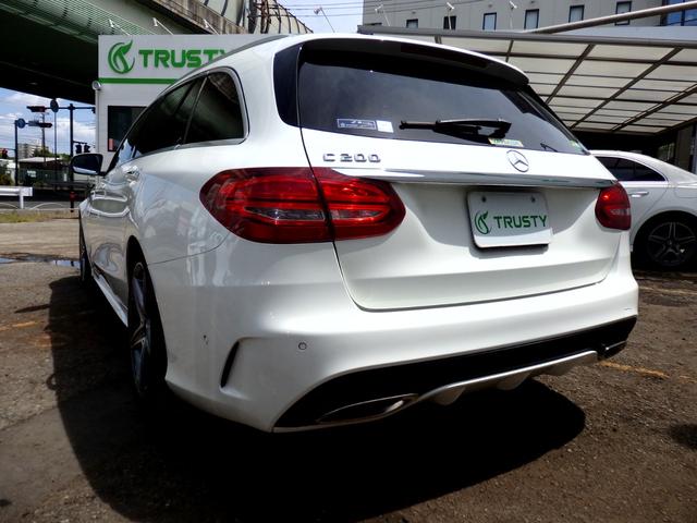 Ｃクラスステーションワゴン Ｃ２００　ステーションワゴン　スポーツ本革仕様　１オーナー車　ＡＭＧ１８インチＡＷ　ＡＭＧフルエアロ　ブラックレザーインテリア　Ｂカメラ　ヘッドアップディスプレイ　ＬＥＤヘッドライト　レーダーセーフティＰＫＧ　パワーバックドア　ドラレコ（25枚目）