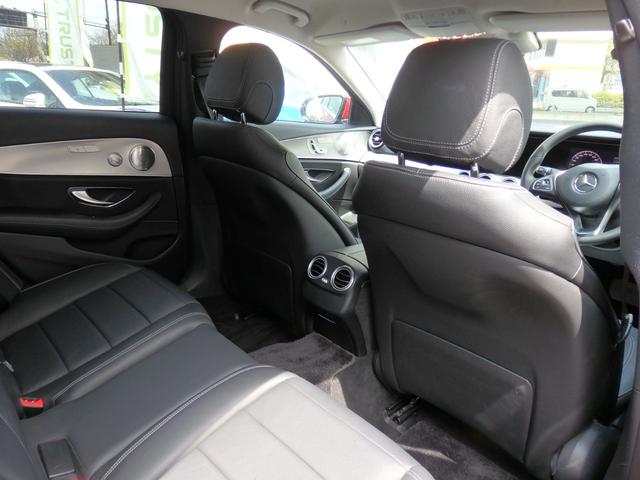 Ｅクラス Ｅ２２０ｄ　アバンギャルド　１オーナー車　ディーラー下取車　純正１７ＡＷ　ブラックレザーインテリア　ＨＤＤナビ　フルセグＴＶ　ＵＳＢ　ＢＴオーディオ　３６０°カメラ　ＰＴＳ　ドラレコ　ＥＴＣ　ＬＥＤヘッドライト　ブルメスター（37枚目）