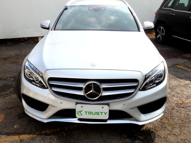 Ｃクラスステーションワゴン Ｃ２２０ｄ　ステーションワゴン　スポーツ本革仕様　ＡＭＧ１８インチＡＷ　ＡＭＧフルエアロ　ブラックレザーインテリア　ＨＤＤナビ　フルセグＴＶ　Ｂカメラ　ＬＥＤヘッドライト　シートヒーター　メモリーパワーシート　レーダーセーフティＰＫＧ　禁煙車（16枚目）
