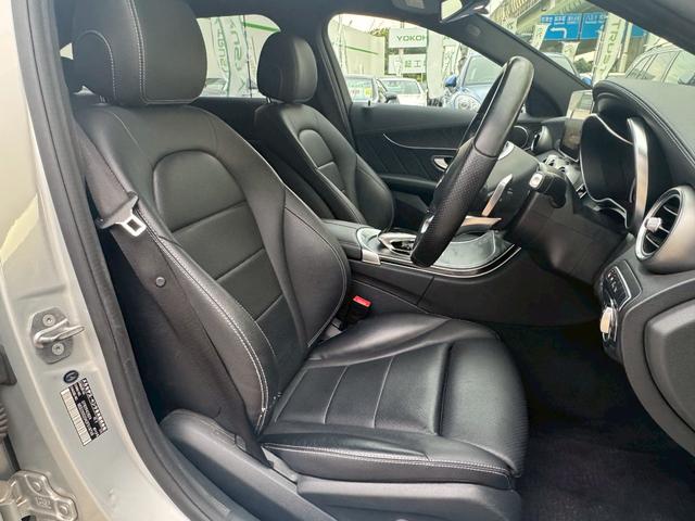 Ｃクラスステーションワゴン Ｃ２２０ｄ　ステーションワゴン　スポーツ本革仕様　ＡＭＧ１８インチＡＷ　ＡＭＧフルエアロ　ブラックレザーインテリア　ＨＤＤナビ　フルセグＴＶ　Ｂカメラ　ＬＥＤヘッドライト　シートヒーター　メモリーパワーシート　レーダーセーフティＰＫＧ　禁煙車（18枚目）