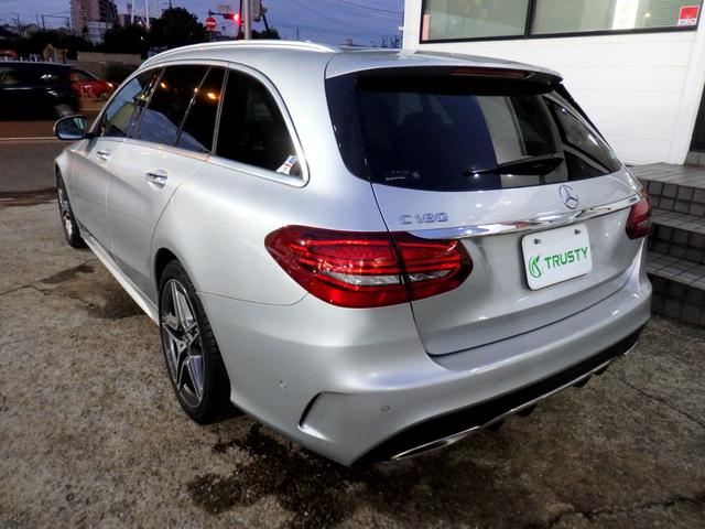Ｃクラスステーションワゴン Ｃ１８０ステーションワゴンアバンギャルドＡＭＧライン　後期モデル　レーダーセーフティＰＫＧ　ＡＭＧ１８インチＡＷ　ＡＭＧフルエアロ　ブラックレザーインテリア　ＨＤＤナビ　フルセグＴＶ　Ｂカメラ　ＬＥＤヘッドライト　シートヒーター　メモリーパワーシート（16枚目）