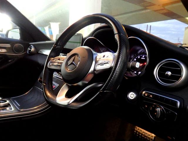 Ｃクラスステーションワゴン Ｃ１８０ステーションワゴンアバンギャルドＡＭＧライン　後期モデル　レーダーセーフティＰＫＧ　ＡＭＧ１８インチＡＷ　ＡＭＧフルエアロ　ブラックレザーインテリア　ＨＤＤナビ　フルセグＴＶ　Ｂカメラ　ＬＥＤヘッドライト　シートヒーター　メモリーパワーシート（18枚目）