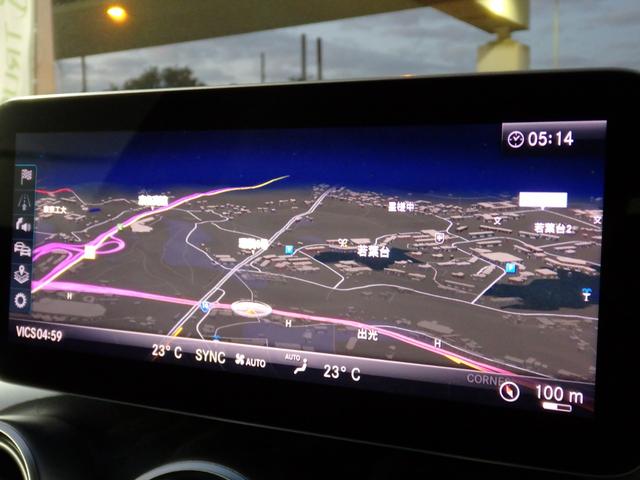 Ｃクラスステーションワゴン Ｃ１８０ステーションワゴンアバンギャルドＡＭＧライン　後期モデル　レーダーセーフティＰＫＧ　ＡＭＧ１８インチＡＷ　ＡＭＧフルエアロ　ブラックレザーインテリア　ＨＤＤナビ　フルセグＴＶ　Ｂカメラ　ＬＥＤヘッドライト　シートヒーター　メモリーパワーシート（23枚目）