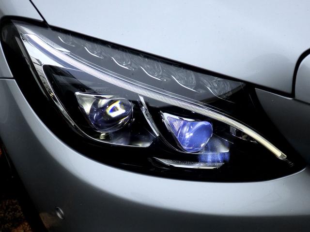 Cクラスステーションワゴン C220d ステーションワゴン スポーツ本革仕様 AMG18AW AMGフルエアロ ブラックレザー HDDナビ フルセグTV USB BTオーディオ Bカメラ ヘッドアップディスプレイ PTS ドラレコ ETC パワーリアゲート パドルシフト(28枚目)