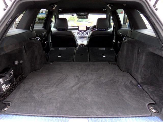 Cクラスステーションワゴン C220d ステーションワゴン スポーツ本革仕様 AMG18AW AMGフルエアロ ブラックレザー HDDナビ フルセグTV USB BTオーディオ Bカメラ ヘッドアップディスプレイ PTS ドラレコ ETC パワーリアゲート パドルシフト(39枚目)