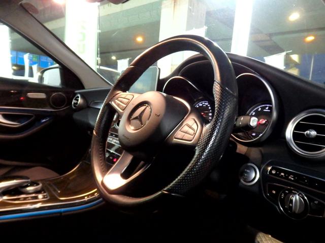 Cクラスステーションワゴン C200ステーションワゴン アバンギャルド 純正17インチAW ハーフレザーシート HDDナビ フルセグTV MSV Bカメラ PTS ETC LEDヘッドライト シートヒーター メモリーパワーシート(19枚目)