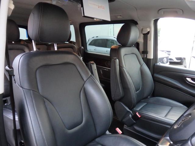 Ｖクラス 　純正１８ＡＷ　ブラックレザー　ＨＤＤナビ　フルセグＴＶ　１２．８インチフリップダウンモニター　ブルメスターサウンド　３６０°カメラ　ＥＴＣ　ＬＥＤヘッドライト　シートヒーター　メモリーパワーシート（20枚目）