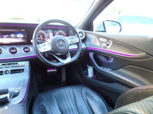 CLSクラス CLS450 4マチック スポーツ AMG19AW AMGフルエアロ ガラスSR ブラックレザー HDDナビ フルセグTV 360°カメラ HUD LEDヘッドライト シートACレーダーセーフティPKG エアバランスPKG ブルメスター(47枚目)