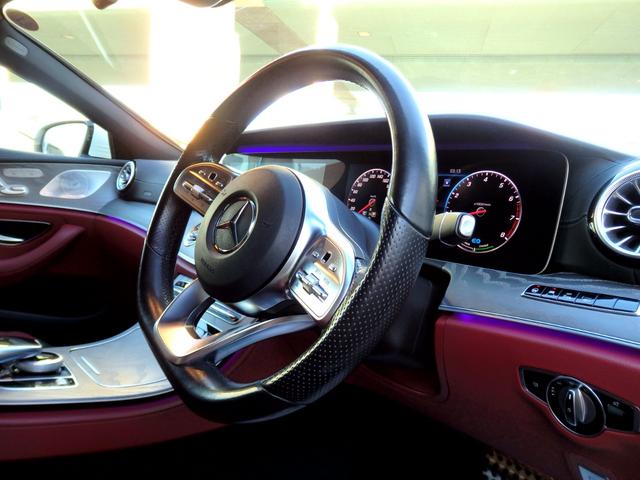 CLSクラス CLS450 4マチック スポーツ エクスクルーシブPKG AMG19AW AMGフルエアロ レッドレザーインテリア HDDナビ フルセグTV 360°カメラ PTS ブルメスターサウンド HUD ETC LEDヘッドライト 禁煙車(40枚目)