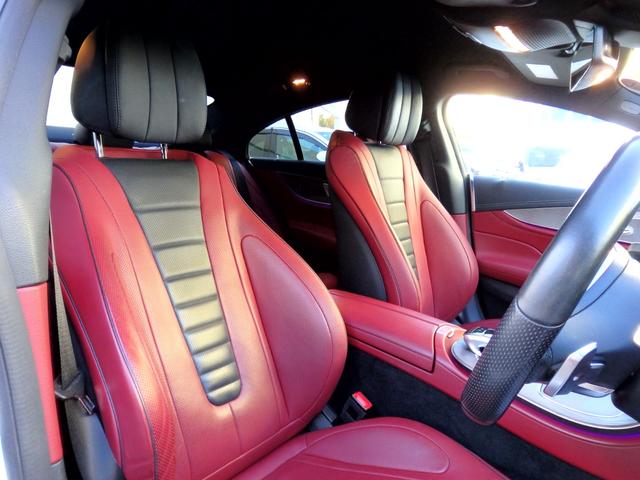 CLSクラス CLS450 4マチック スポーツ エクスクルーシブPKG AMG19AW AMGフルエアロ レッドレザーインテリア HDDナビ フルセグTV 360°カメラ PTS ブルメスターサウンド HUD ETC LEDヘッドライト 禁煙車(41枚目)