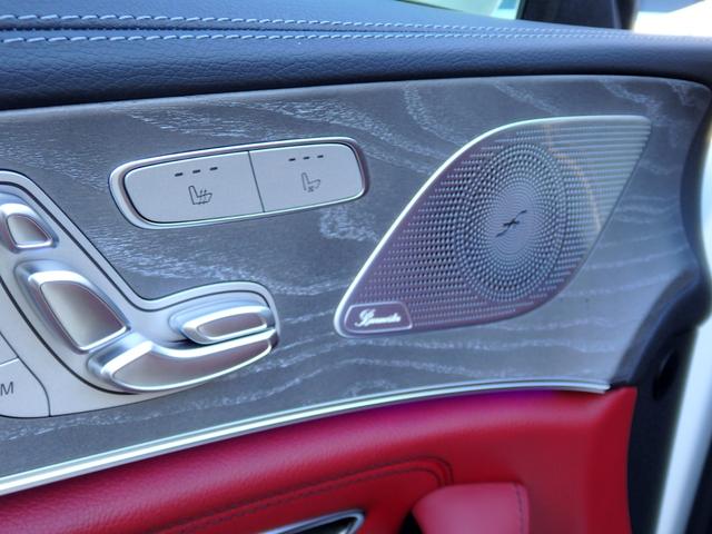 CLSクラス CLS450 4マチック スポーツ エクスクルーシブPKG AMG19AW AMGフルエアロ レッドレザーインテリア HDDナビ フルセグTV 360°カメラ PTS ブルメスターサウンド HUD ETC LEDヘッドライト 禁煙車(48枚目)
