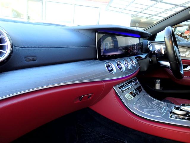 CLSクラス CLS450 4マチック スポーツ エクスクルーシブPKG AMG19AW AMGフルエアロ レッドレザーインテリア HDDナビ フルセグTV 360°カメラ PTS ブルメスターサウンド HUD ETC LEDヘッドライト 禁煙車(49枚目)