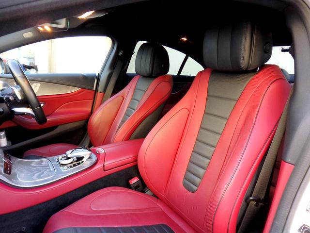 CLSクラス CLS450 4マチック スポーツ エクスクルーシブPKG AMG19AW AMGフルエアロ レッドレザーインテリア HDDナビ フルセグTV 360°カメラ PTS ブルメスターサウンド HUD ETC LEDヘッドライト 禁煙車(50枚目)