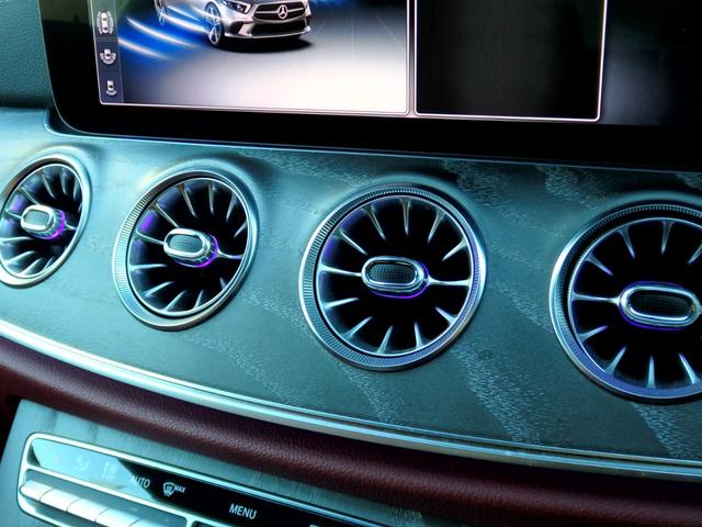 CLSクラス CLS450 4マチック スポーツ エクスクルーシブPKG AMG19AW AMGフルエアロ レッドレザーインテリア HDDナビ フルセグTV 360°カメラ PTS ブルメスターサウンド HUD ETC LEDヘッドライト 禁煙車(64枚目)