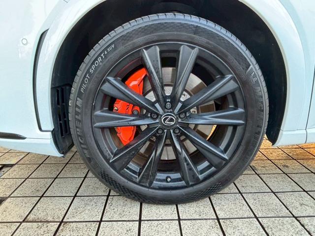 ＲＸ ＲＸ５００ｈ　Ｆスポーツパフォーマンス　ＲＸ５００ｈ　Ｆスポーツパフォーマンス（５名）１オーナー・ダークローズ・ＳＲ・２１ＡＷ・置くだけ充電・オレンジキャリパー・三眼ＬＥＤヘッドライト・全周囲カメラ（38枚目）