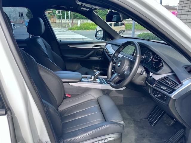 Ｘ５ ｘＤｒｉｖｅ　３５ｉ　Ｍスポーツ　１オーナー・ブラックレザーシート・メモリー機能付きパワーシート・シートヒーター・ナビ・ＴＶ・バックカメラ・前後ドラレコ・ＥＴＣ・１９ＡＷ・パワーバックドア（10枚目）