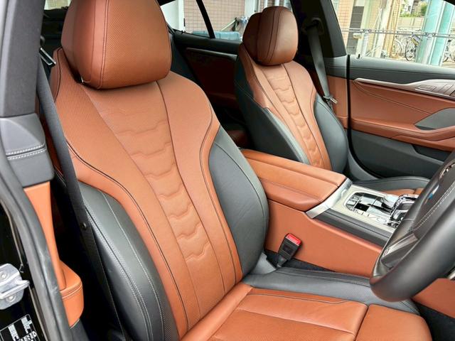８シリーズ ８４０ｄ　ｘＤｒｉｖｅ　グランクーペ　Ｍスポーツ　１オーナー・黒茶レザー・全席シートヒーター・パノラマサンルーフ・ソフトクローズドア・４ゾーンエアコン・ＨＵＤ・レーザーライト・全周囲Ｃ・ハーマンカードン・ベンチレーション・ＴＶ・ＥＴＣ・前後ドラレコ（22枚目）