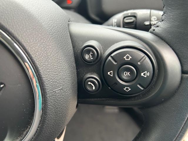 左右のボタンでアクティブクルーズコントロールと音響のボリュームが操作できます
