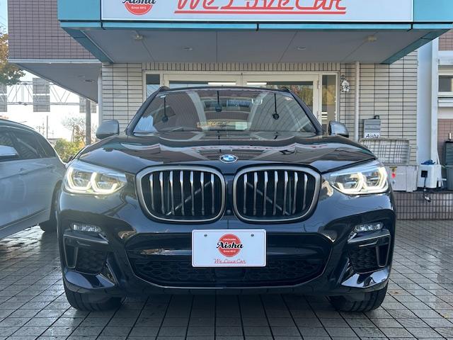Ｘ３ Ｍ４０ｄ　Ｍ４０ｄ（５名）１オーナー・モカレザー・メモリー機能付きパワーシート・シートヒーター・パノラマガラスサンルーフ・ハーマンカードン・ヘッドアップディスプレイ・３６０カメラ・ＴＶ・ＥＴＣ・２１ＡＷ・（3枚目）