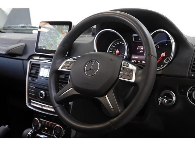 G350d ラグジュアリーPKG 最終モデル サンルーフ ブラウンレザー harman/kardon シートヒーター 8インチスマホ連動ナビ(8枚目)