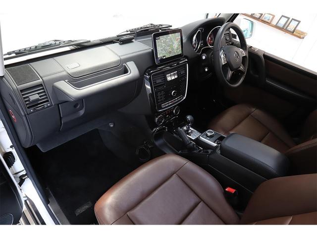 G350d ラグジュアリーPKG 最終モデル サンルーフ ブラウンレザー harman/kardon シートヒーター 8インチスマホ連動ナビ(12枚目)