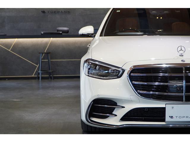 Ｓクラス Ｓ４００ｄ　４マチックロング　ＡＭＧライン　ＡＭＧスタイリングＰＫＧ　ダイヤモンドホワイト　３Ｄコックピットディスプレイ　シエナブラウンナッパレザー　２０ＡＷ　ブルメスター　１オーナー（23枚目）